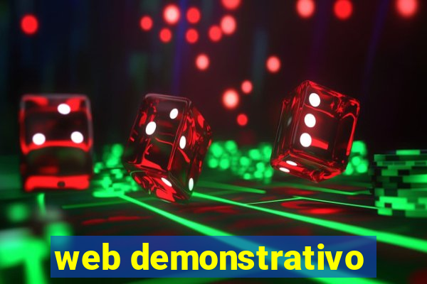 web demonstrativo