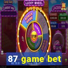 87 game bet