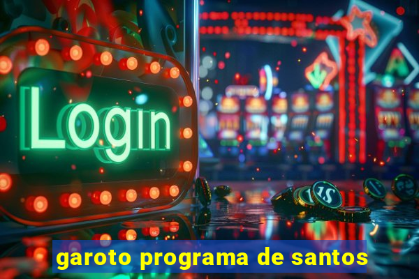 garoto programa de santos